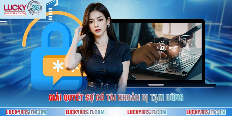 Đăng Nhập LUCKY88 4 Giải quyết sự cố tài khoản bị tạm dừng